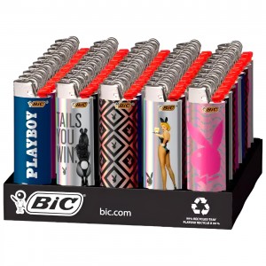 Bic Lighters - Play Boy - 50ct Display [BICPB50CT]